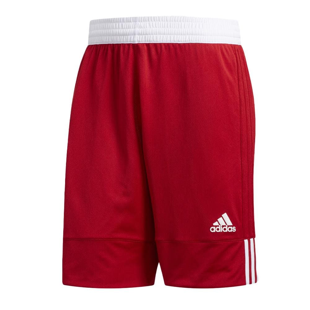 Short de Sport Rouge Homme Adidas 3g Spee 1