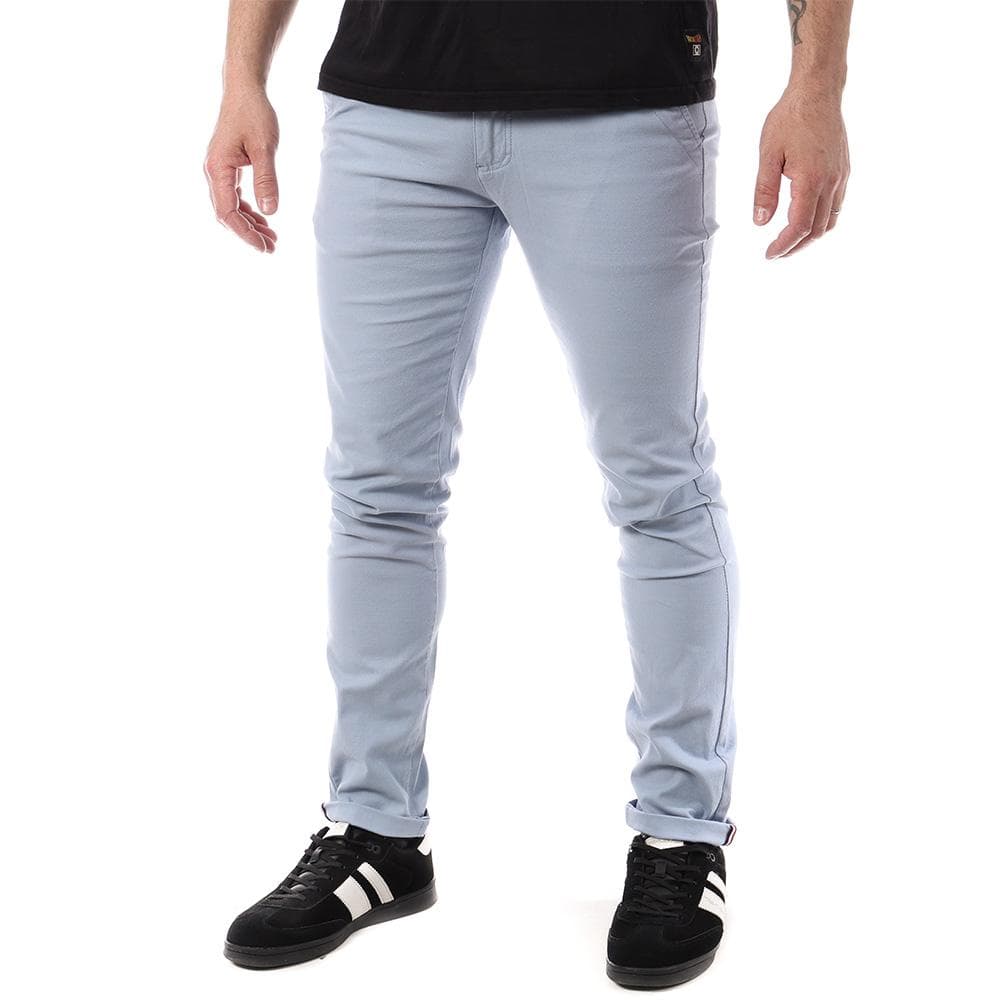 Pantalon Chino Bleu Clair Homme La Maison Blaggio TOSCANE 1