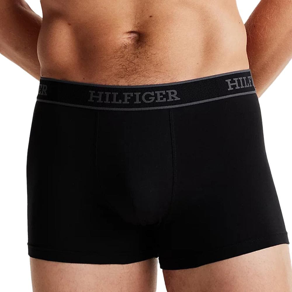 X3 Boxers Blanc/Noir/Gris Homme Tommy Hilfiger 3413 2