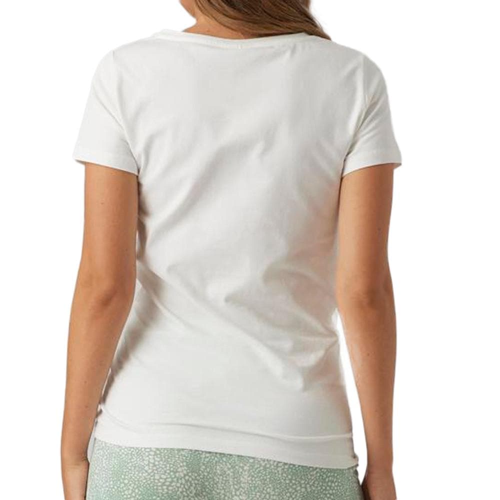T-shirt Blanc Femme Mamalicious Feliz 2
