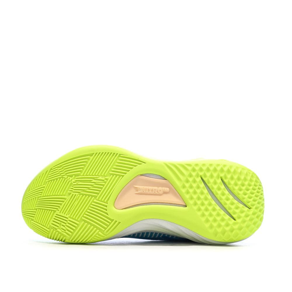 Chaussures de basketball Bleu/Verte Homme Puma All-pro Nitro 5