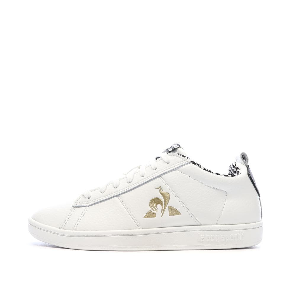 Baskets Blanc Femme Le Coq Sportif Court classic 1