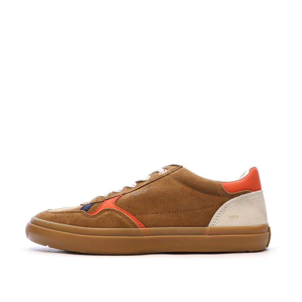 Baskets Marron Homme Pepe jeans Travis City 1