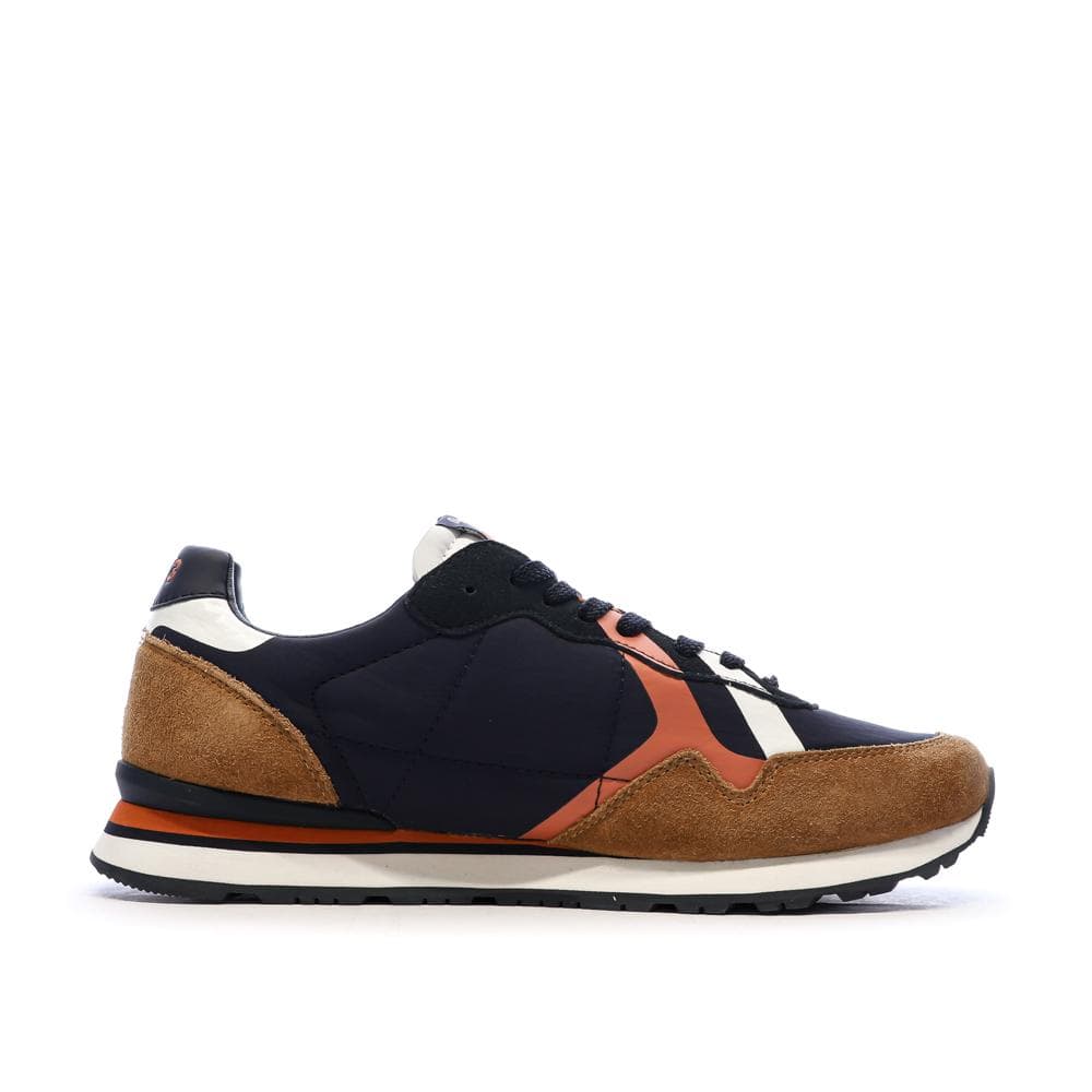 Baskets Marine/Marron Homme Pepe Jeans Brit Mixt 2