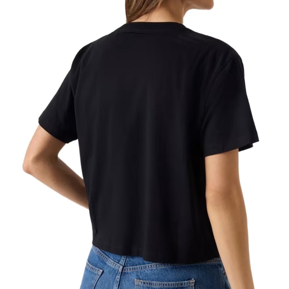 T-Shirt Noir Femme Guess Boxy 2