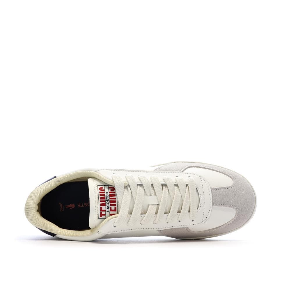 Baskets Blanches/Marine Homme Lacoste Baseshot Pro 225 4