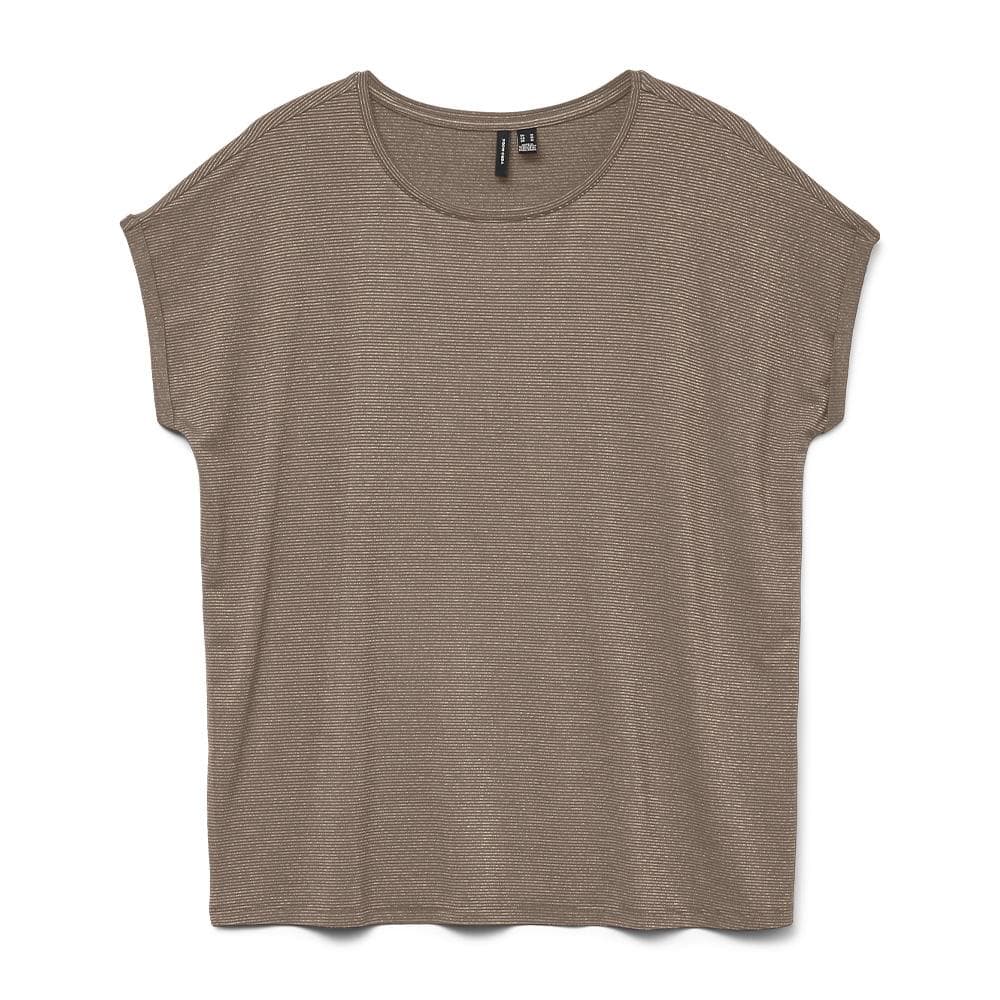 T-Shirt Marron Femme Vero Moda Lava 1
