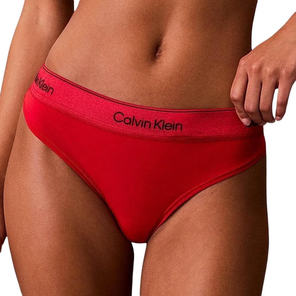 String Rouge Femme Calvin Klein Jeans Bikini 1