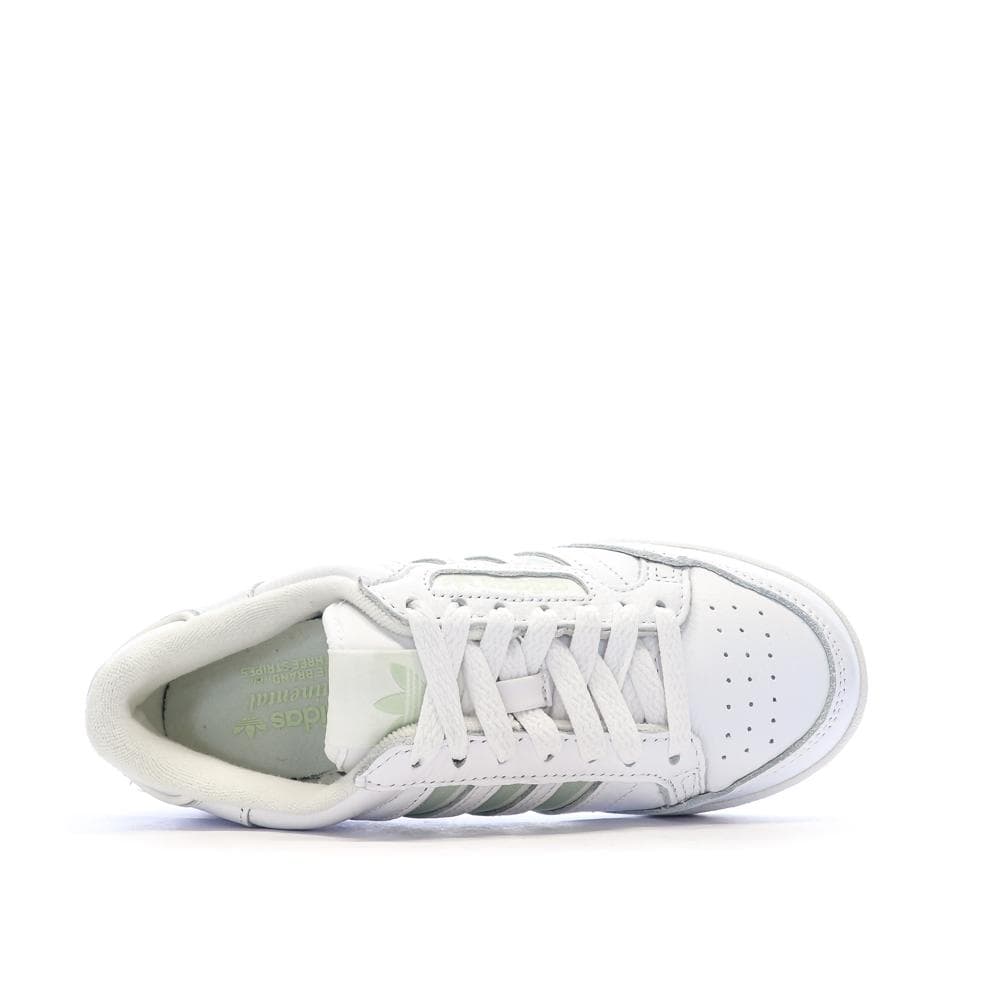 Baskets Blanc/Vert Femme Adidas Continental 80 Stripes 4