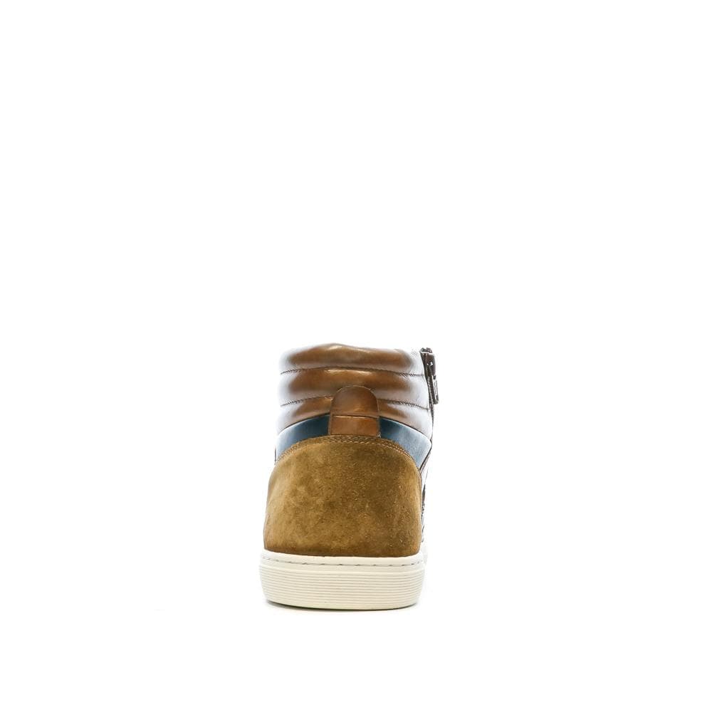 Baskets Marron Redskins Homme Fevrol LP391 3