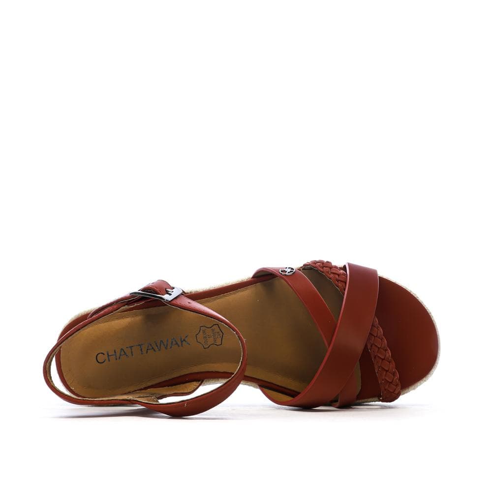 Sandales Rouge Femme Chattawak Summer 4