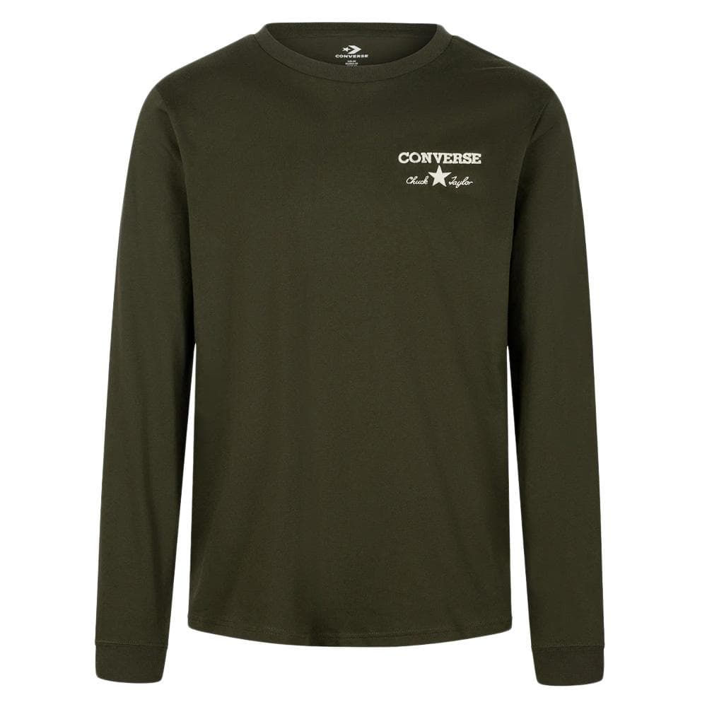 T-Shirt Kaki Homme Converse Forest Shelter 1