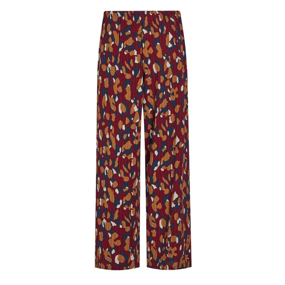 Pantalon fluide Rouge à Motifs Femme Vila Lusi 2