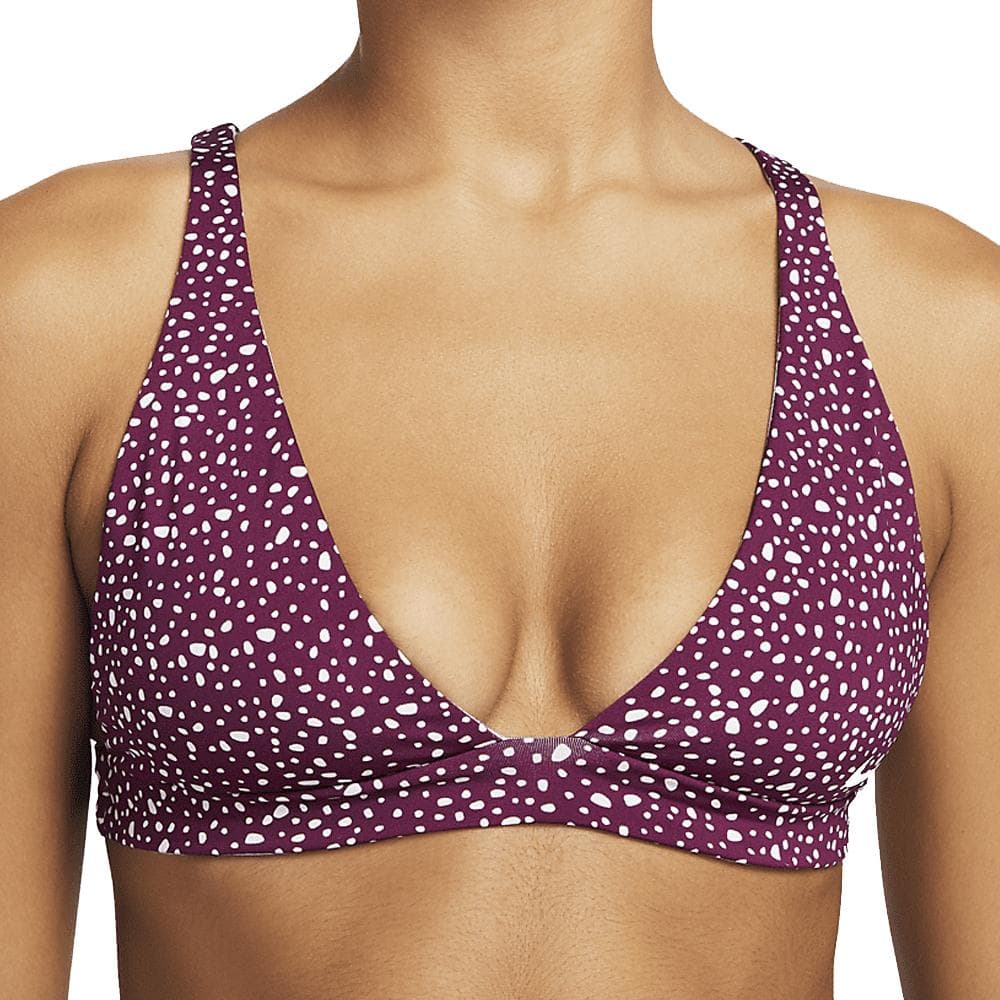 Haut de maillot de bain Violet Femme Nike Reversible Bralette 1