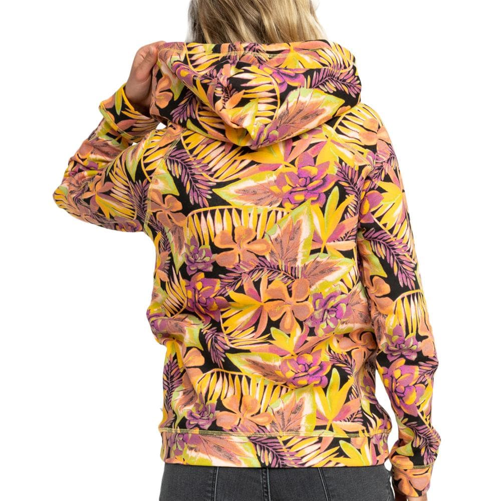 Sweat Noir/Orange Femme Roxy Divedeephoodie 2