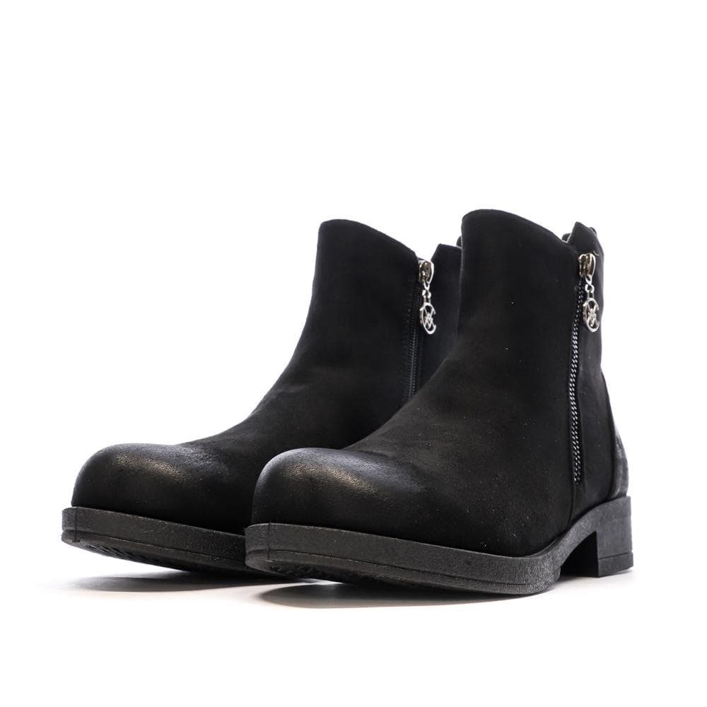 Bottines Noires Femme Chattawak VAMP 6