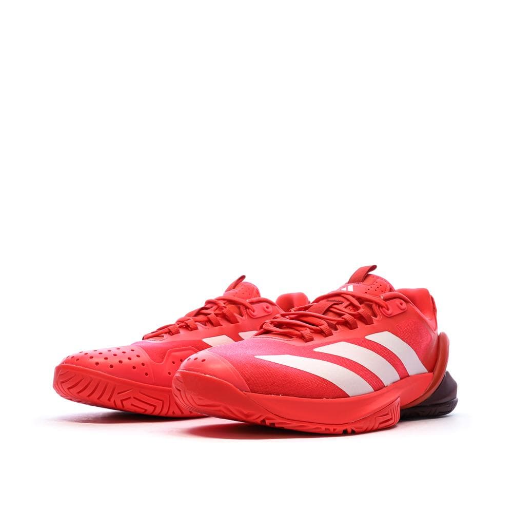 Chaussures Tennis Rouge Homme Adidas Adizero Cybersonic 2 6
