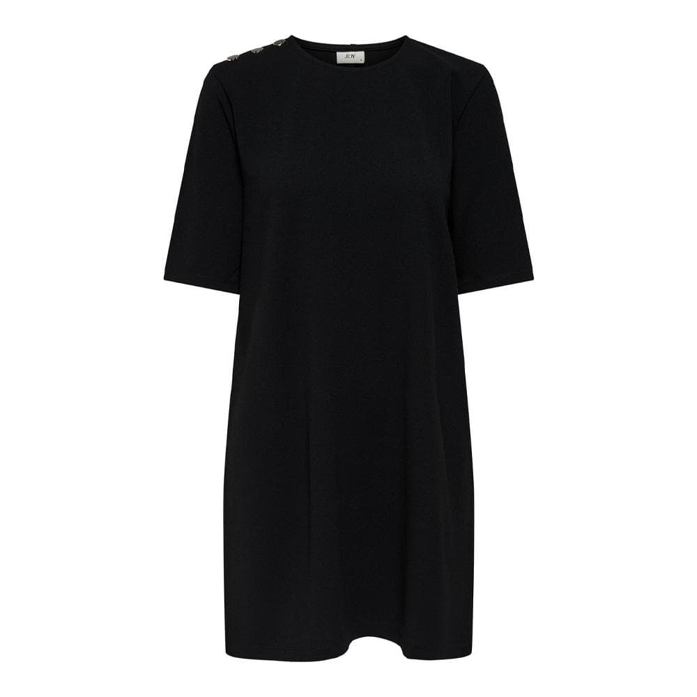 Robe Droite Noir Femme JDY Life Button 1