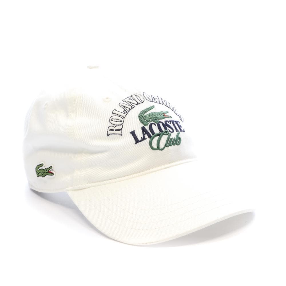 Casquette Blanches Lacoste Roland Garros RK7987 2