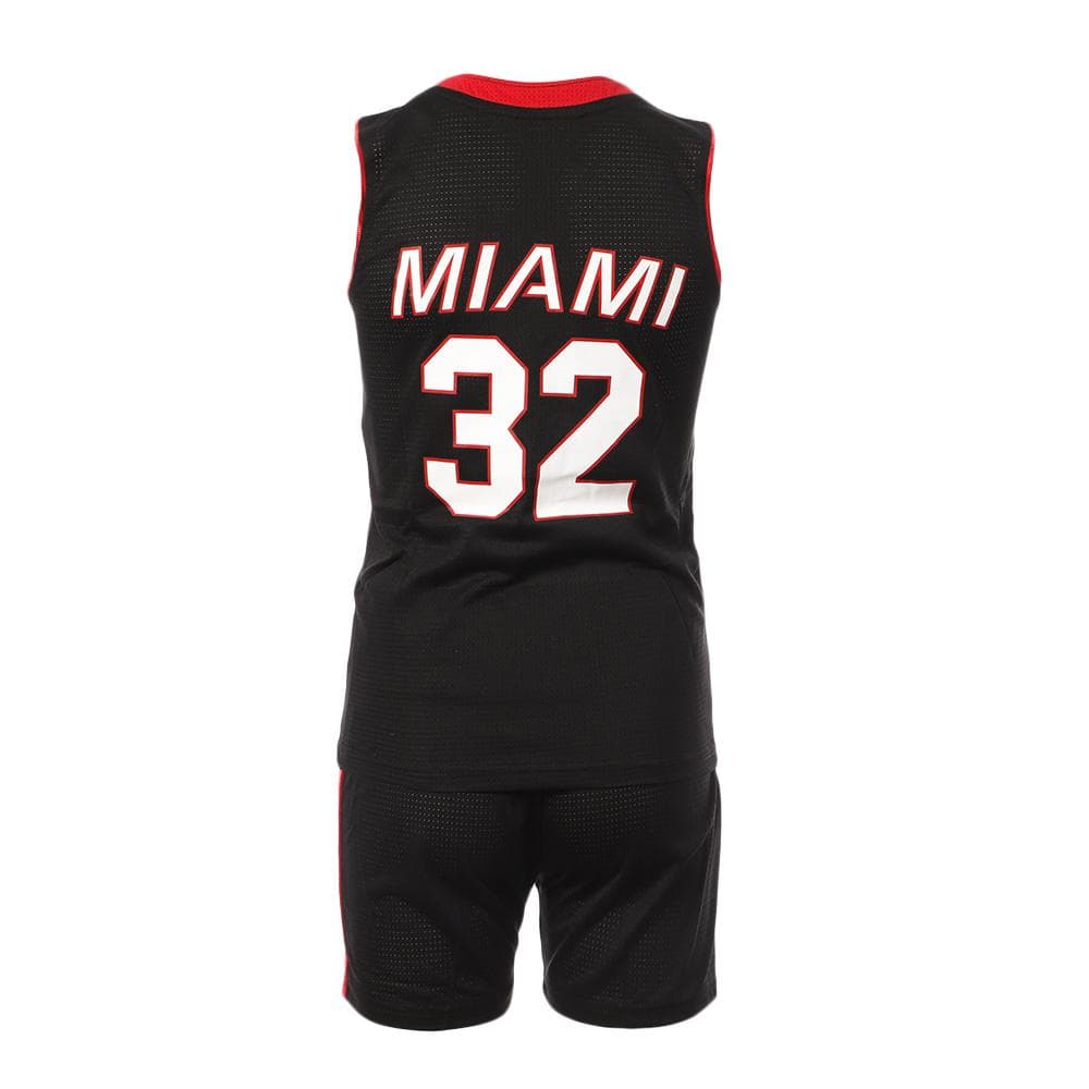 Miami Heat Ensemble de basket Noir/Rouge Junior Sport Zone 2