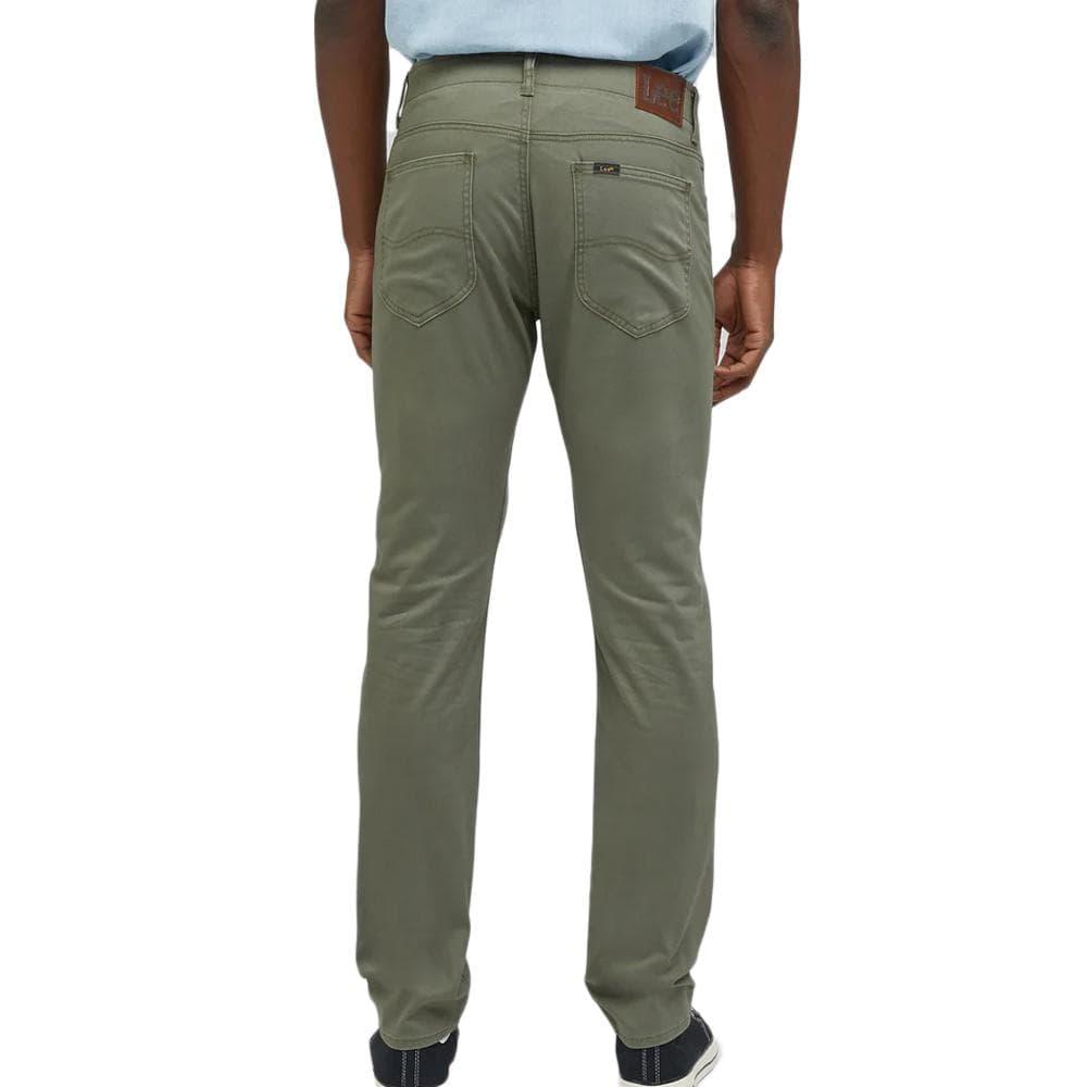 Jean Slim Kaki Homme Lee Muted 2