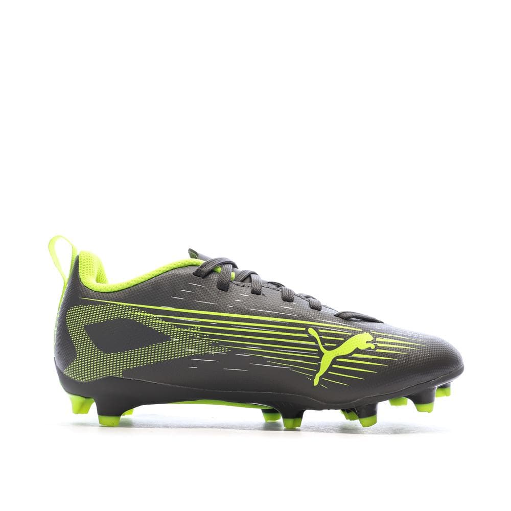 Chaussures de Foot Gris/Jaune Junior Puma Ultra 5 Play FG/AG Jr 2
