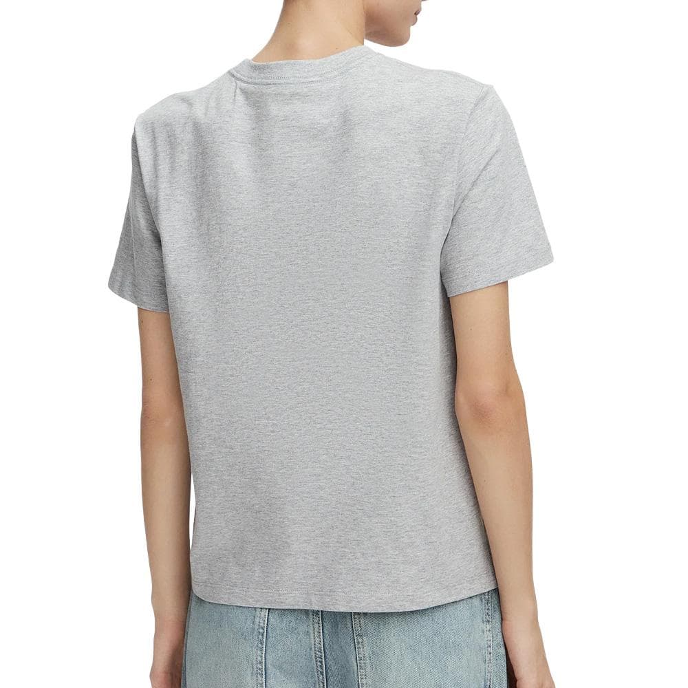 T-Shirt Gris Femme Calvin Klein Classic Seasonal 2