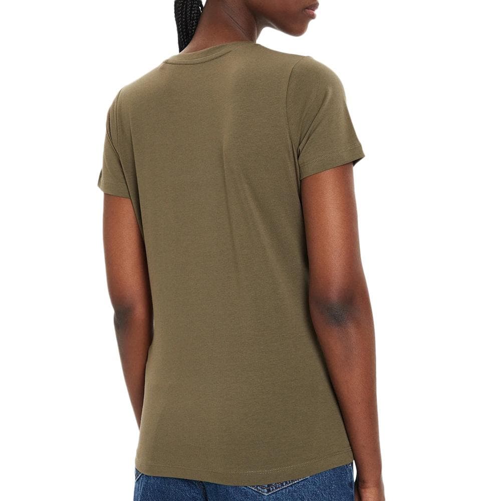 T-Shirt Vert Foncé Femme Pepe jeansNew Virginia 2