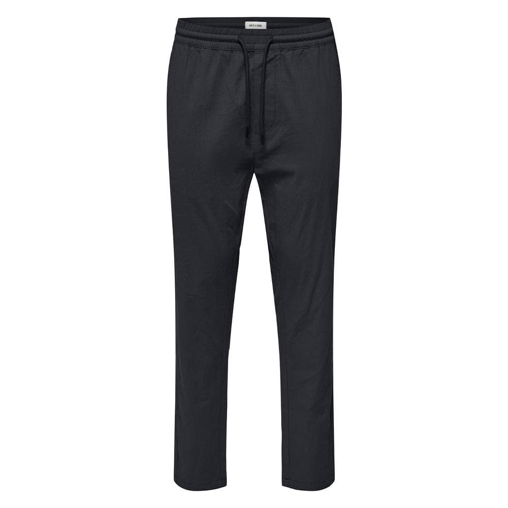 Pantalon fluide Noir Homme Only & Sons Capri 1