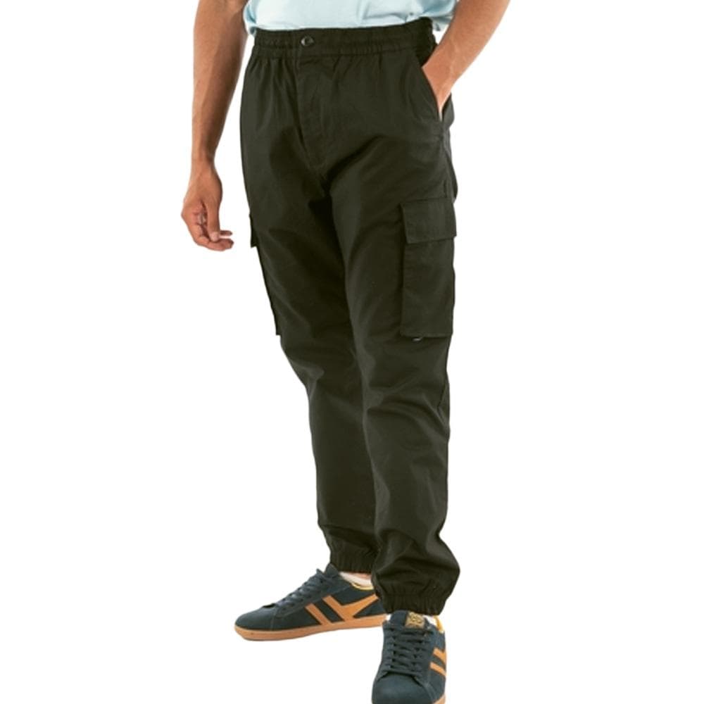 Pantalon Cargo Noir Homme Calvin Klein Jeans LV04RC617G 1