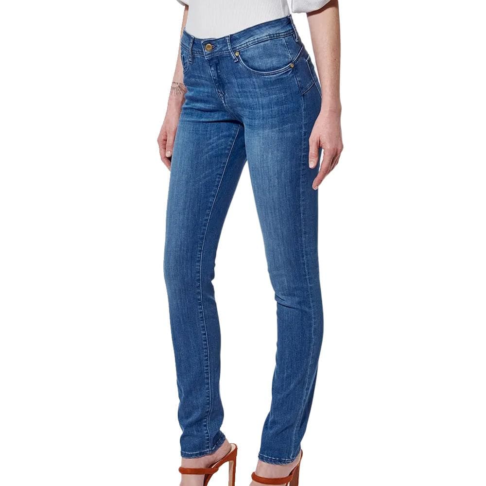 Jean Slim Bleu Femme Kaporal LOCKKE 1