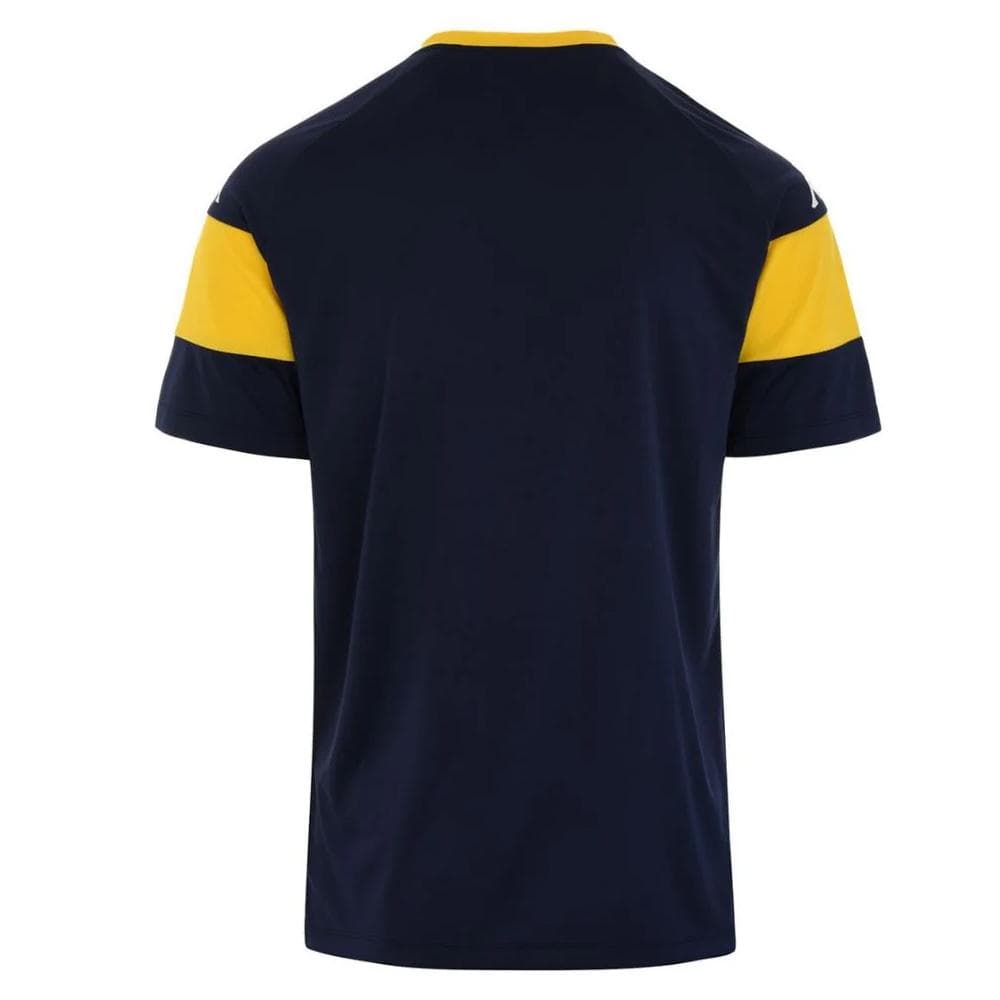 T-Shirt de Sport Marine/Jaune Garçon Kappa Dareto 33133WWJR 2