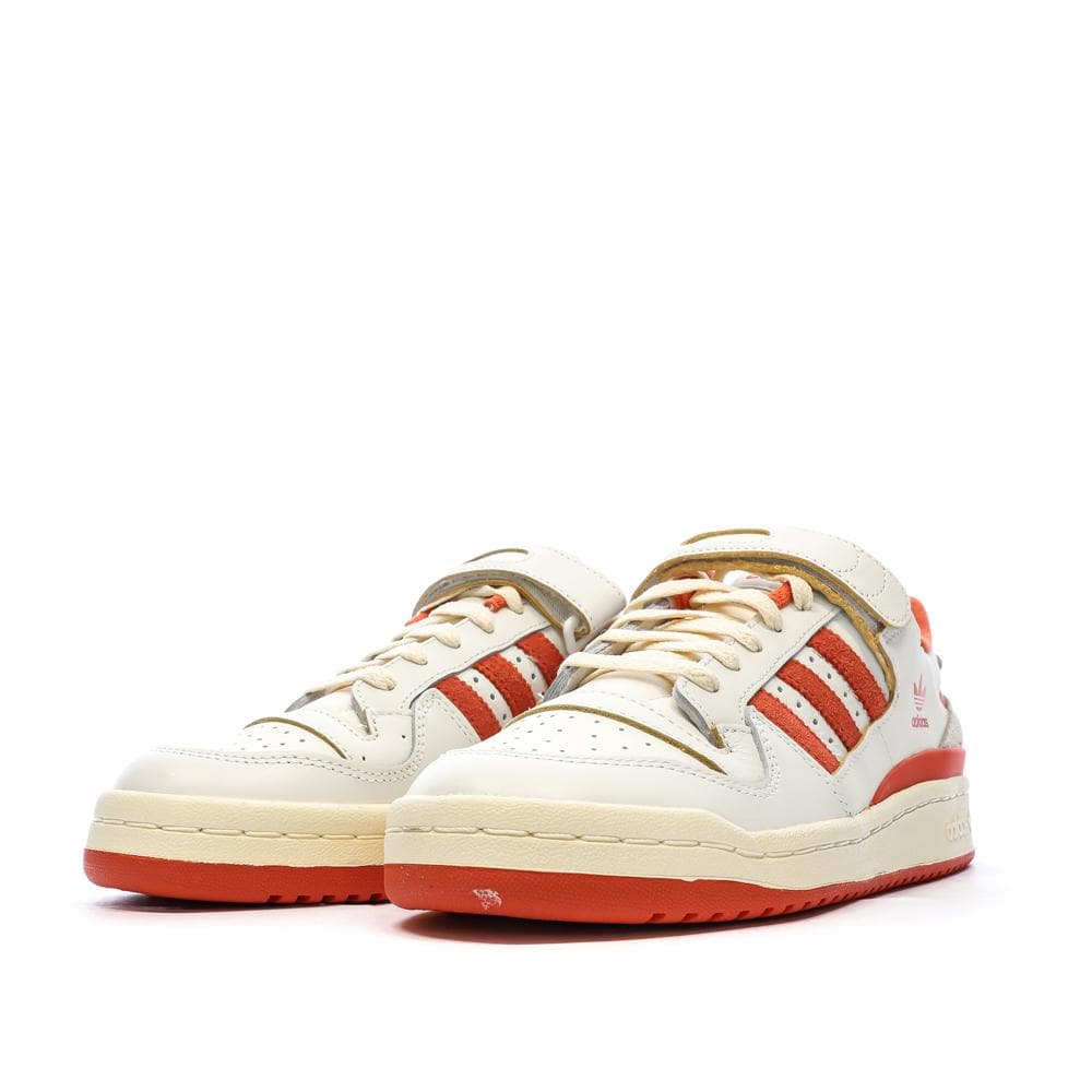 Baskets Blanches/Rouges Homme Adidas Forum 84 6