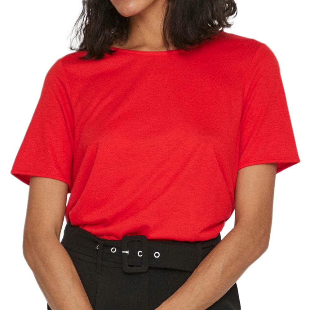 T-shirt Rouge Femme Vila Mooney 1