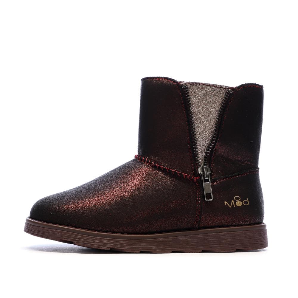 Boots Bordeaux Fille Mod8 Aldize 880130 1
