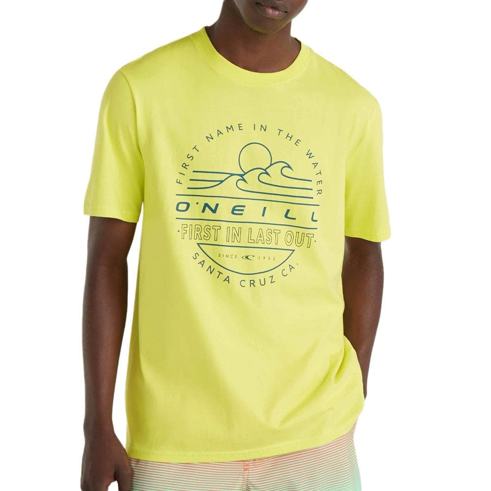 T-Shirt Jaune Homme O'Neill Jack O'neill Muir 1