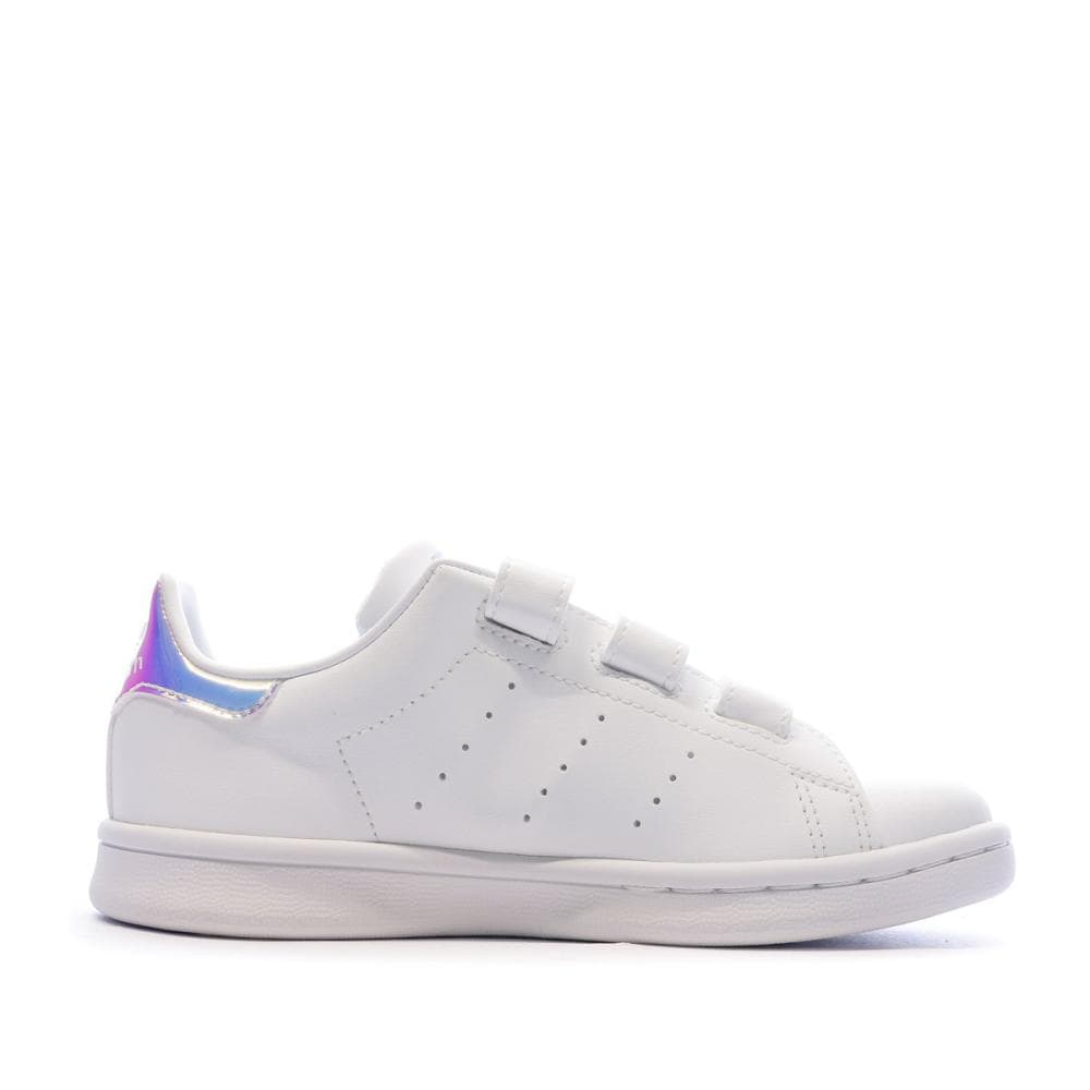 Stan Smith Baskets Blanches à Scratch Enfant Adidas 2