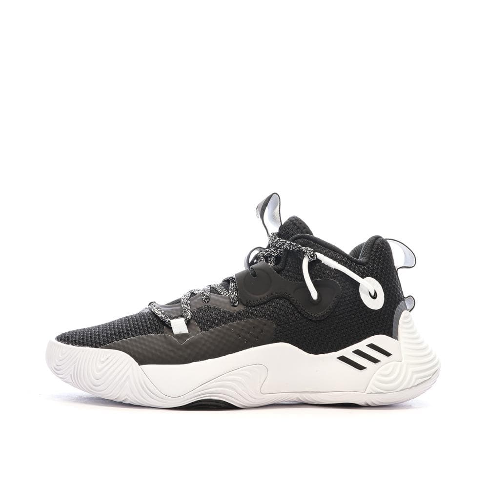 Chaussures de Basketball Noires Junior Adidas Harden Stepback 3 1