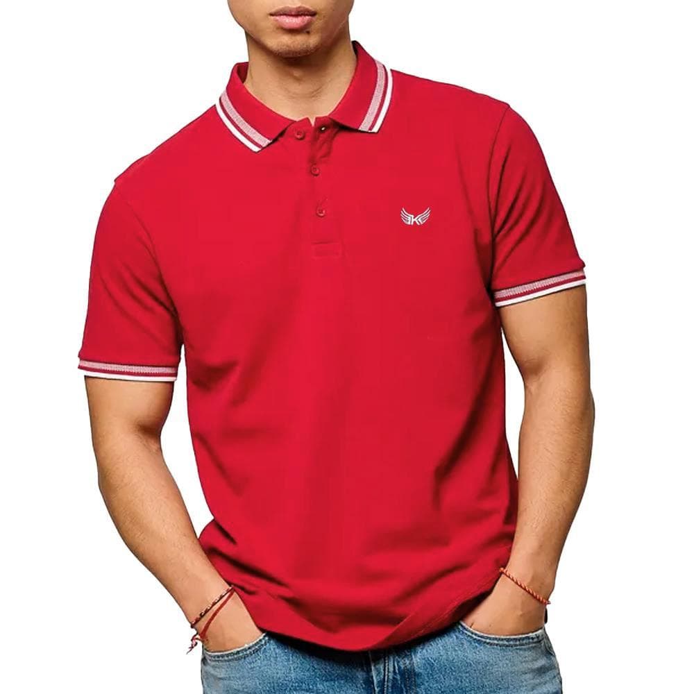 Polo Rouge Homme Kaporal Marod 1