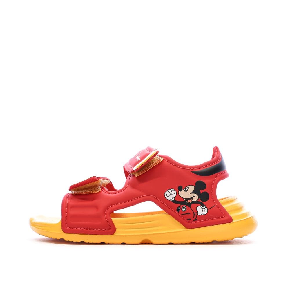 Sandales Rouges/Jaunes Adidas Altaswim Mickey 1