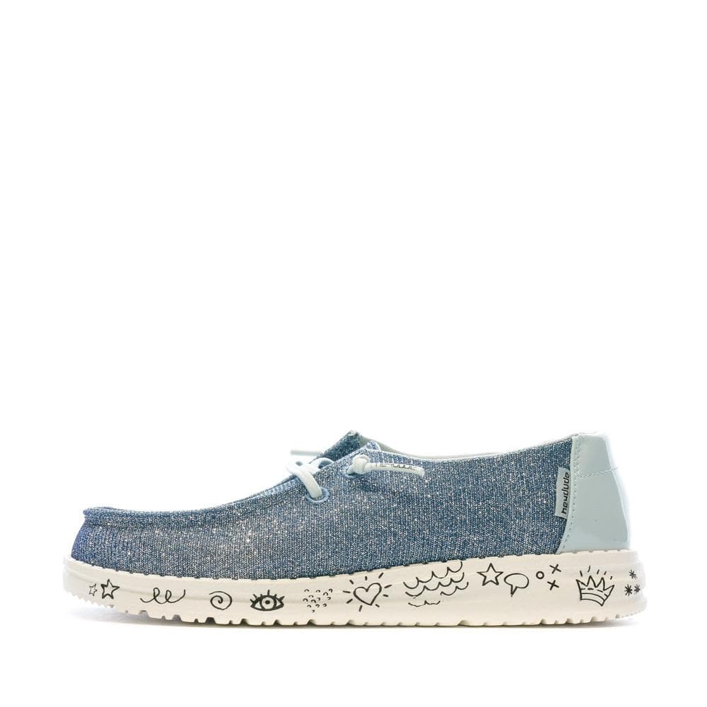 Chaussures Bleu Mixte Hey Dude Wendy 1