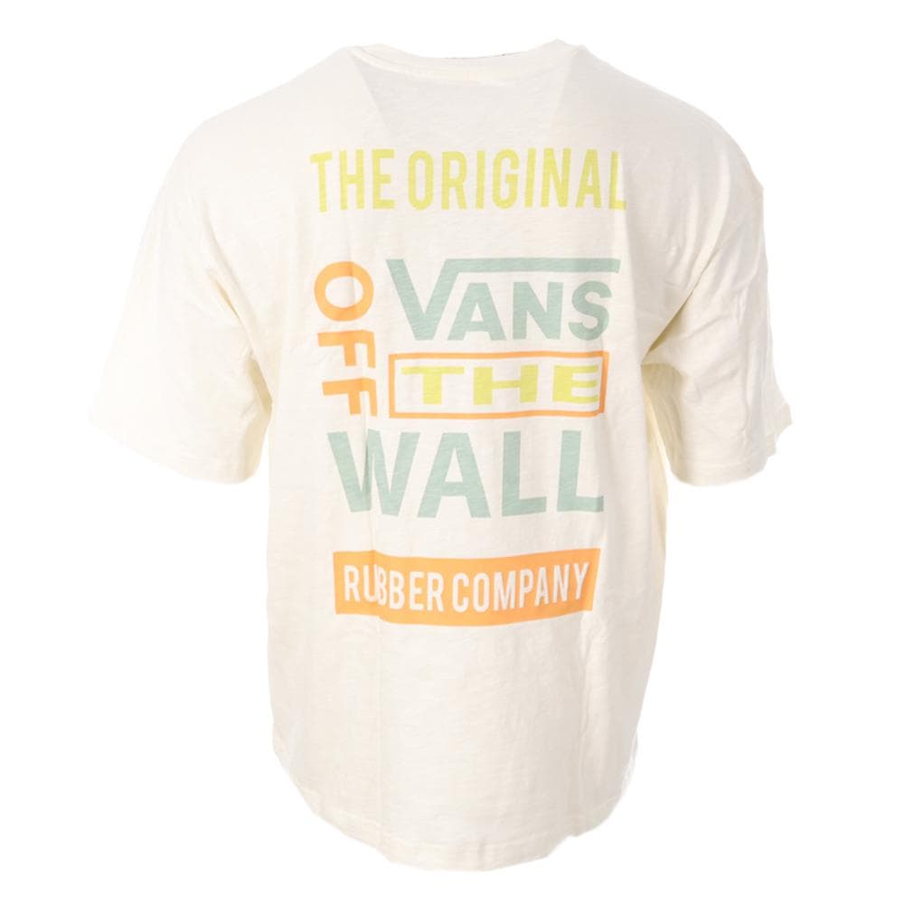 T-Shirt Blanc Homme Vans Logos 2