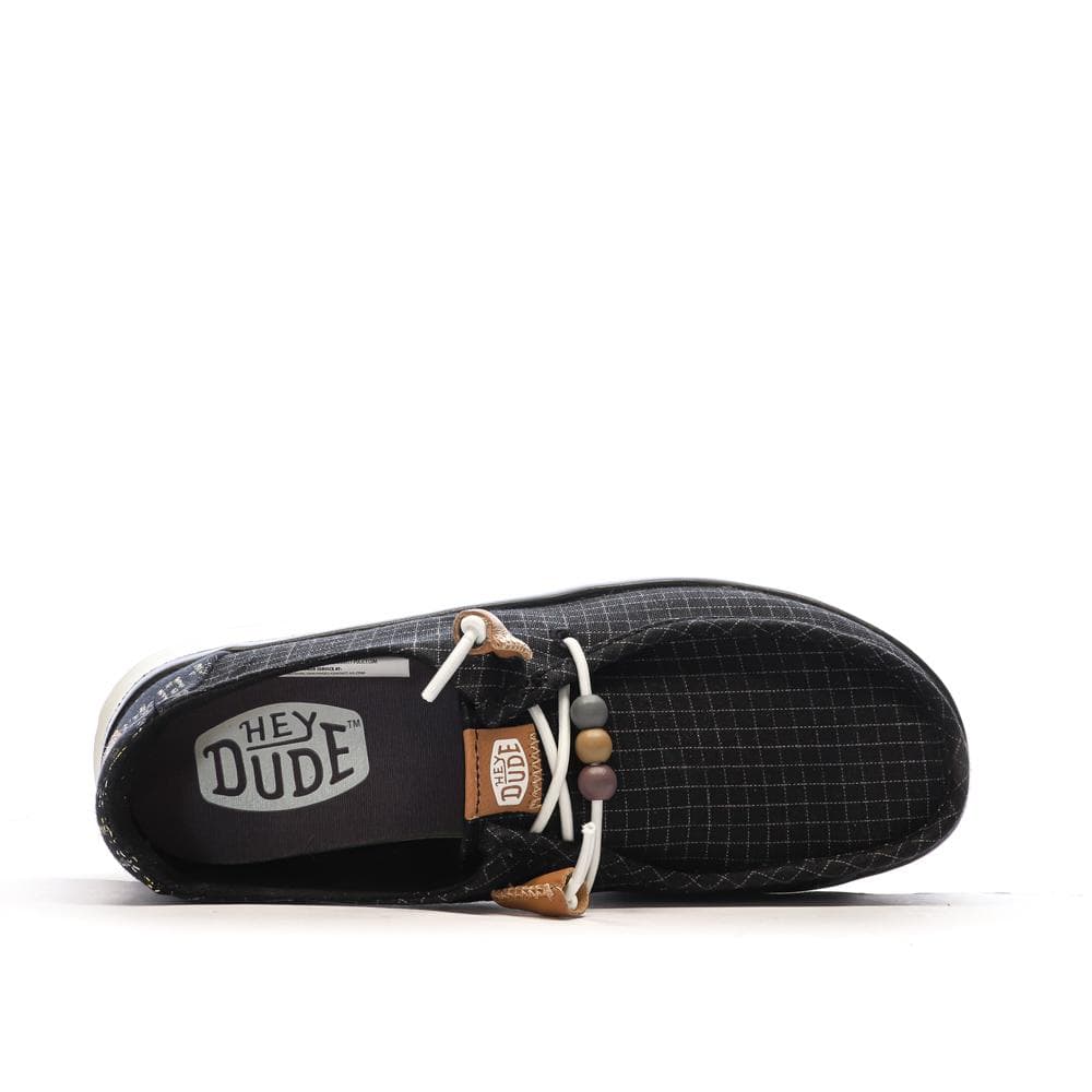 Chaussures Noires Femme Hey Dude Wally Sport Mesh 4