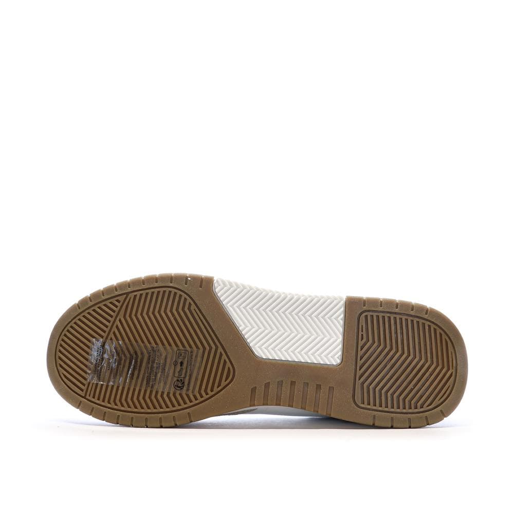 Baskets Blanches/Beiges/Vert Homme Kappa Logo Manis 5