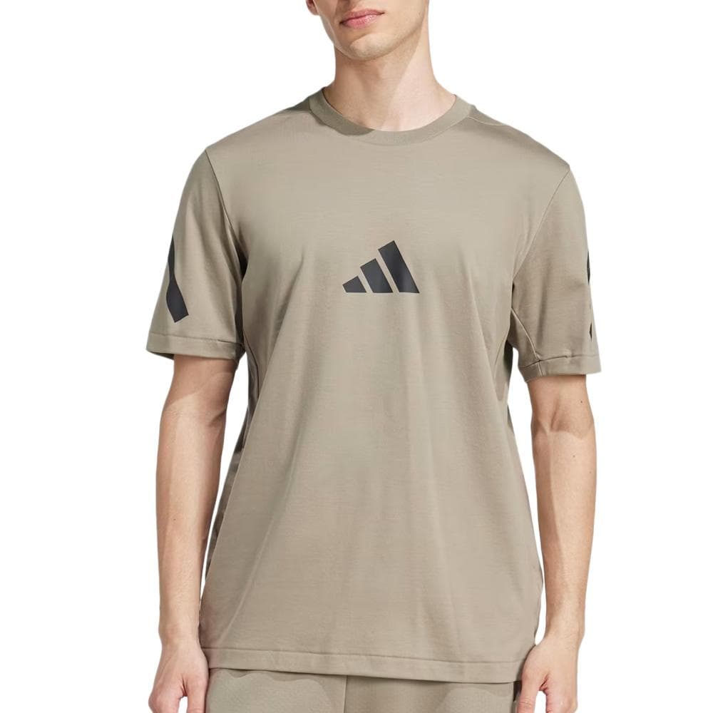 T-Shirt Marron Homme Adidas JE7541 1