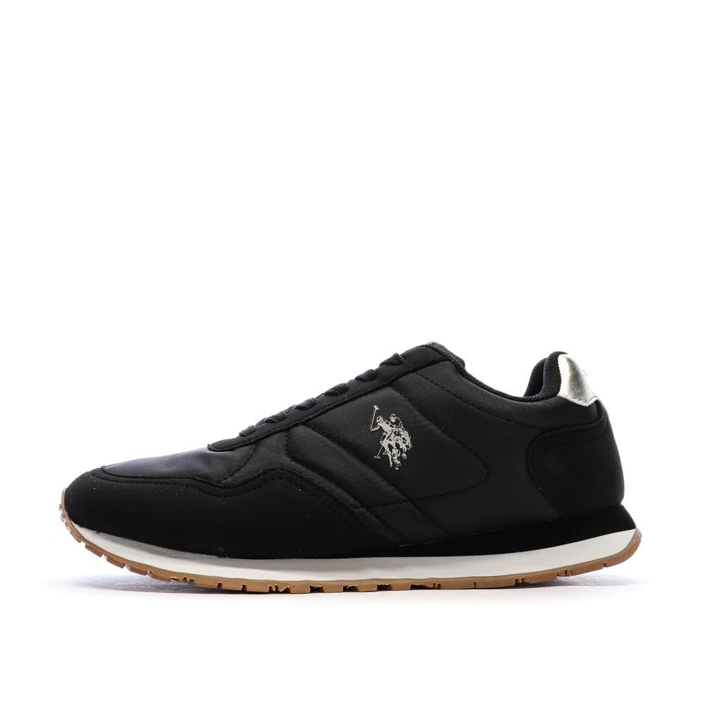 Baskets Noires Femme US Polo ASSN FS1 1