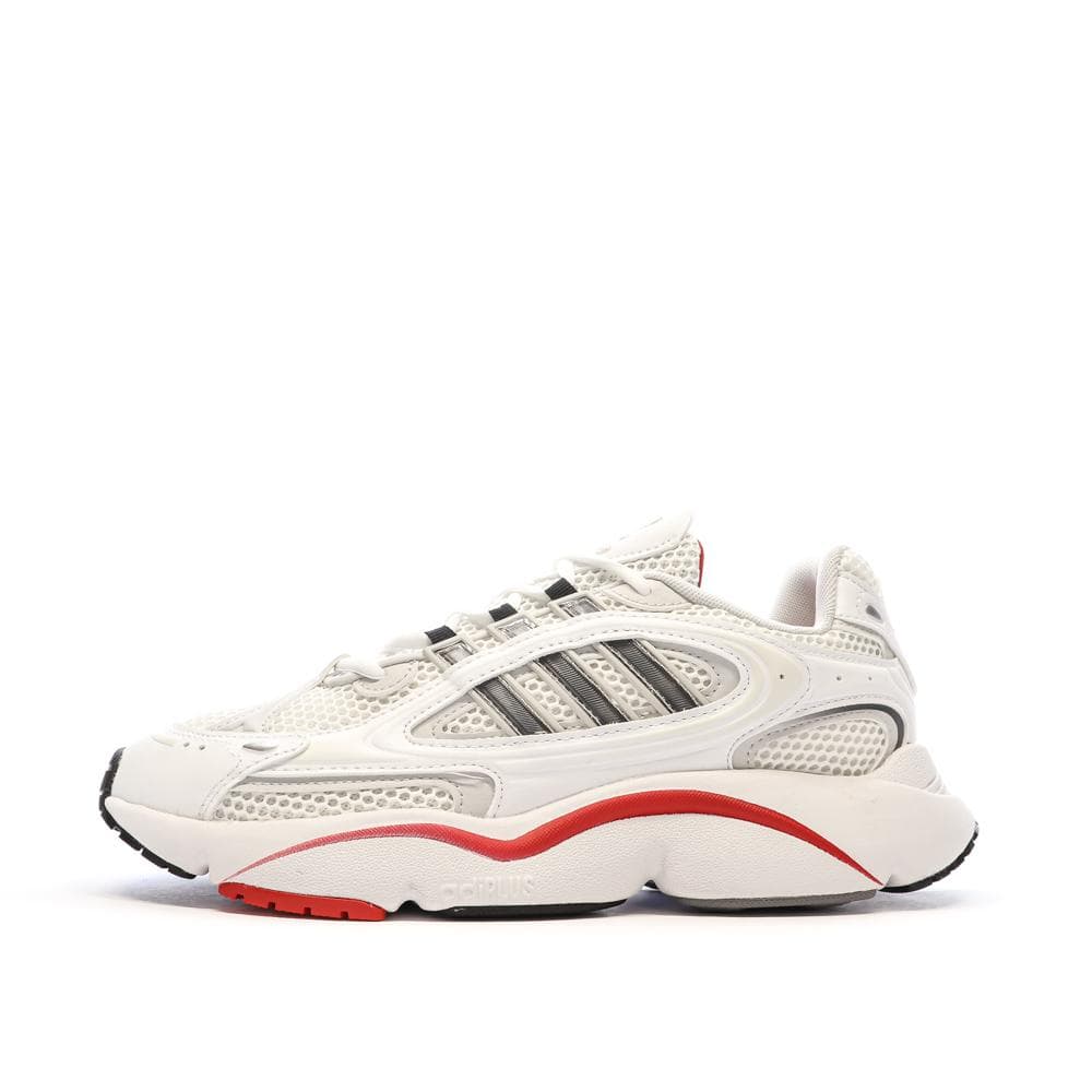 Baskets Blanches/Rouges Homme Adidas Ozmillen 1