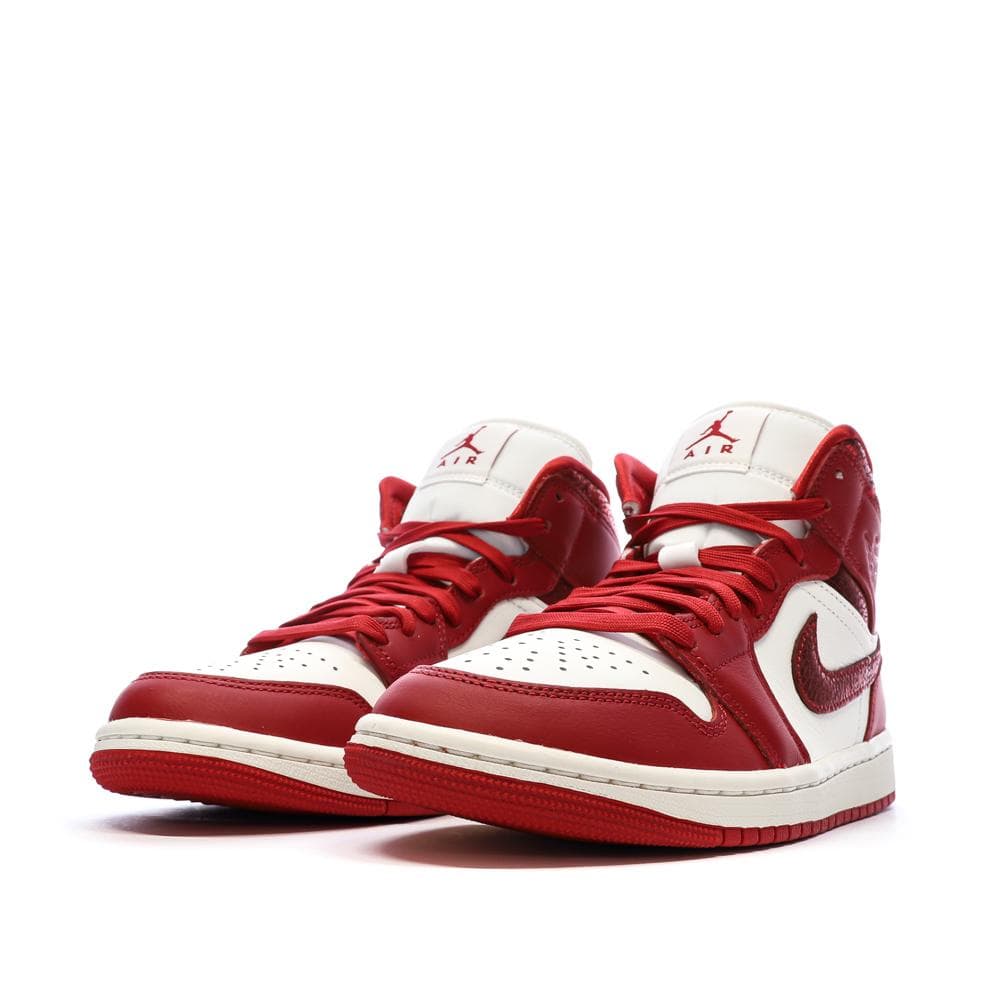 Air Force One Baskets Rouges/Blanches Femme Nike 6