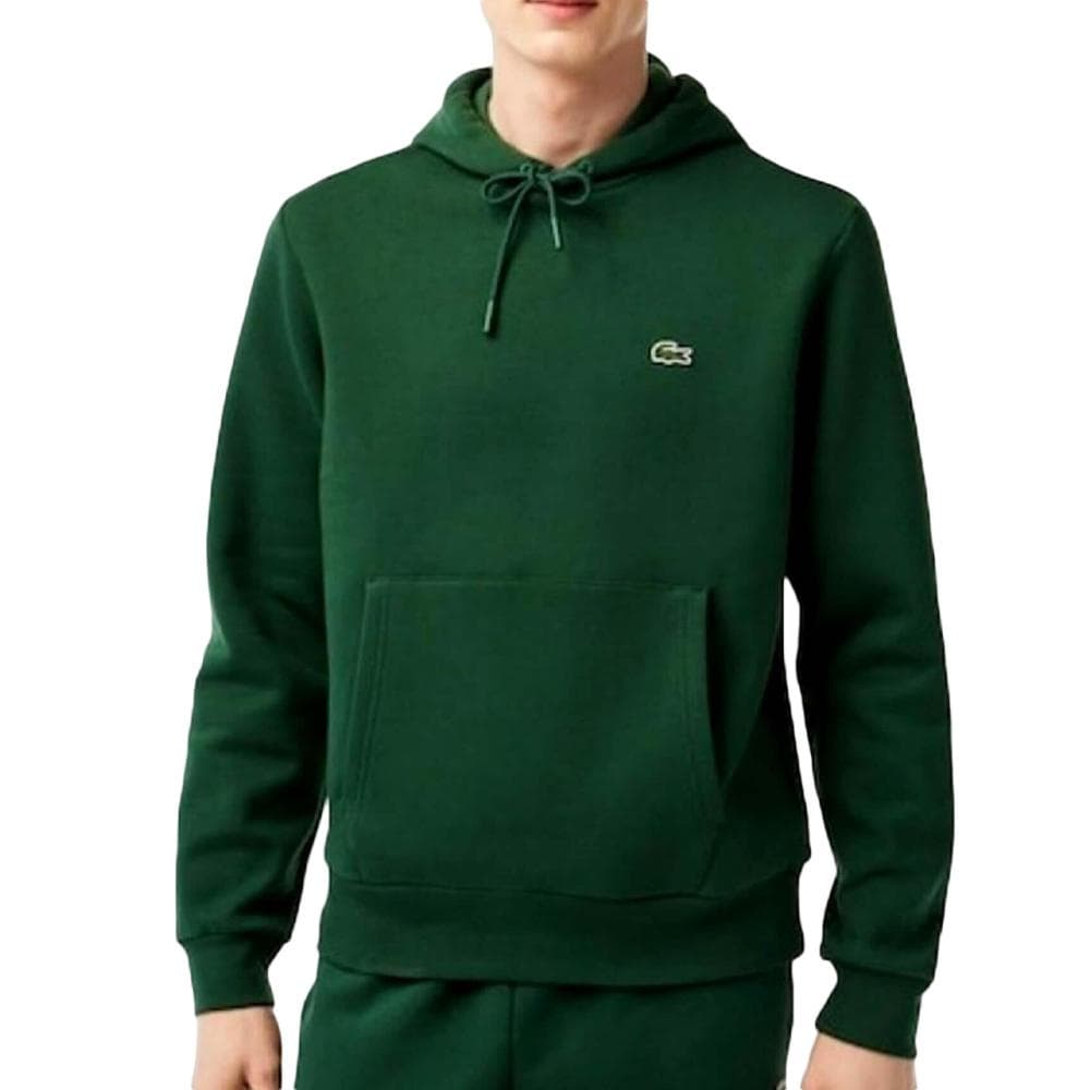 Sweat Vert Foncer Homme Lacoste En Mollet 1