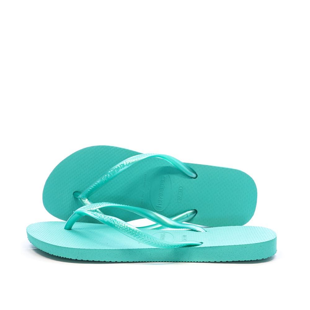 Tongs Turquoise Femme Havaianas Slim 1740 1